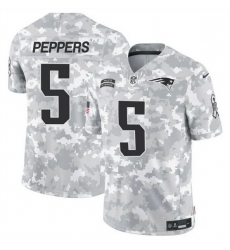 Men New England Patriots 5 Jabrill Peppers 2024 F U S E Arctic Camo Salute To Service Limited Stitched Jersey Men New England Patriots 5 Jabrill Peppers 2024 F U S E Arctic Camo Salute To Service Limited Stitched Jersey