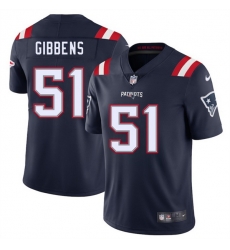 Men New England Patriots 51 Jack Gibbens Navy 2025 Vapor Limited Stitched Football Jersey Men New England Patriots 51 Jack Gibbens Navy 2025 Vapor Limited Stitched Football Jersey