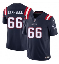 Men New England Patriots 66 Will Campbell Navy 2025 F U S E Vapor Limited Stitched Football Jersey Men New England Patriots 66 Will Campbell Navy 2025 F U S E Vapor Limited Stitched Football Jersey