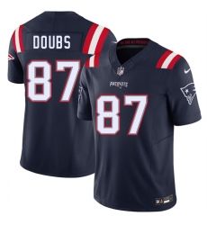 Men New England Patriots 87 Romeo Doubs Navy 2026 F U S E Vapor Limited Stitched Football Jersey Men New England Patriots 87 Romeo Doubs Navy 2026 F U S E Vapor Limited Stitched Football Jersey
