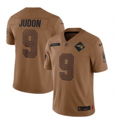 Men New England Patriots 9 Matthew Judon 2023 Brown Salute To Service Limited Stitched Football Jersey Men New England Patriots 9 Matthew Judon 2023 Brown Salute To Service Limited Stitched Football Jersey