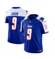 Men New England Patriots 9 Matthew Judon Blue White 2023 F U S E Vapor Limited Stitched Football Jersey Men New England Patriots 9 Matthew Judon Blue White 2023 F U S E Vapor Limited Stitched Football Jersey