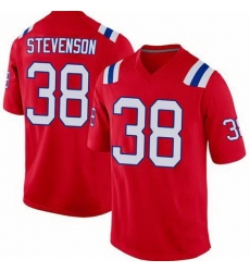 Men New England Patriots Rhamondre Stevenson #38 Red Vapor Limited Jersey Men New England Patriots Rhamondre Stevenson #38 Red Vapor Limited Jersey