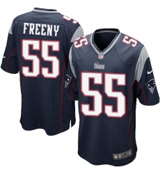 Men Nike New England Patriots #55 Jonathan Freeny Navy Blue Game Jersey Men Nike New England Patriots #55 Jonathan Freeny Navy Blue Game Jersey