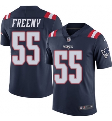 Men Nike New England Patriots #55 Jonathan Freeny Navy Blue Rush Jersey Men Nike New England Patriots #55 Jonathan Freeny Navy Blue Rush Jersey
