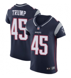 Men Nike Patriots #45 Donald Trump Navy Blue Team Color Stitched NFL Vapor Untouchable Elite Jersey Men Nike Patriots #45 Donald Trump Navy Blue Team Color Stitched NFL Vapor Untouchable Elite Jersey