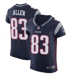 Men Nike Patriots #83 Dwayne Allen Navy Blue Team Color Stitched NFL Vapor Untouchable Elite Jersey Men Nike Patriots #83 Dwayne Allen Navy Blue Team Color Stitched NFL Vapor Untouchable Elite Jersey