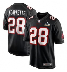 Men Tampa Bay Buccaneers Leonard Fournette Nike Black Super Bowl LIV Jersey Men Tampa Bay Buccaneers Leonard Fournette Nike Black Super Bowl LIV Jersey