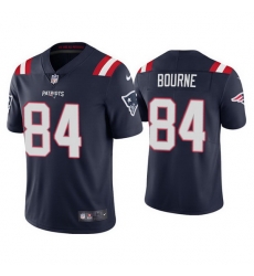 Men u2018s New England Patriots 84 Kendrick Bourne 2021 Navy Vapor Untouchable Limited Stitched Jersey Men u2018s New England Patriots 84 Kendrick Bourne 2021 Navy Vapor Untouchable Limited Stitched Jersey