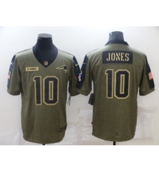 Men's New England Patriots #10 Mac Jones Nike Olive 2021 Salute To Service Limited Jersey Men's New England Patriots #10 Mac Jones Nike Olive 2021 Salute To Service Limited Jersey