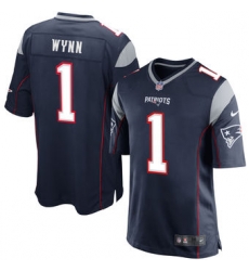 Men's New England Patriots Isaiah Wynn Nike Navy 2018 NFL Draft First Round Pick Elite Jersey Men's New England Patriots Isaiah Wynn Nike Navy 2018 NFL Draft First Round Pick Elite Jersey