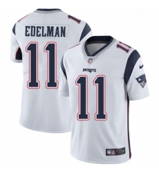 Mens Nike New England Patriots 11 Julian Edelman White Vapor Untouchable Limited Player NFL Jersey Mens Nike New England Patriots 11 Julian Edelman White Vapor Untouchable Limited Player NFL Jersey