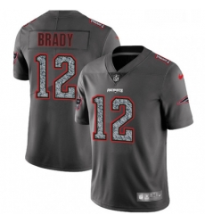 Mens Nike New England Patriots 12 Tom Brady Gray Static Vapor Untouchable Limited NFL Jersey Mens Nike New England Patriots 12 Tom Brady Gray Static Vapor Untouchable Limited NFL Jersey
