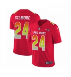 Mens Nike New England Patriots 24 Stephon Gilmore Limited Red AFC 2019 Pro Bowl NFL Jersey Mens Nike New England Patriots 24 Stephon Gilmore Limited Red AFC 2019 Pro Bowl NFL Jersey