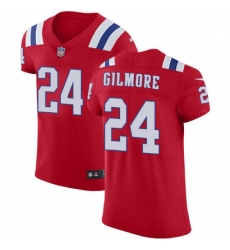 Mens Nike New England Patriots 24 Stephon Gilmore Red Alternate Vapor Untouchable Elite Player NFL Jersey Mens Nike New England Patriots 24 Stephon Gilmore Red Alternate Vapor Untouchable Elite Player NFL Jersey