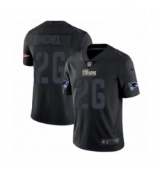 Mens Nike New England Patriots 26 Sony Michel Limited Black Rush Impact NFL Jersey Mens Nike New England Patriots 26 Sony Michel Limited Black Rush Impact NFL Jersey