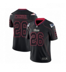 Mens Nike New England Patriots 26 Sony Michel Limited Lights Out Black Rush NFL Jersey Mens Nike New England Patriots 26 Sony Michel Limited Lights Out Black Rush NFL Jersey