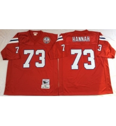 Mitchell And Ness patriots #73 john hannah red Mens Throwback Stitched NFL Jersey Mitchell And Ness patriots #73 john hannah red Mens Throwback Stitched NFL Jersey