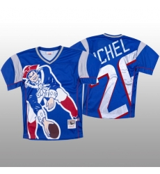 NFL New England Patriots 26 Sony Michel Blue Men Mitchell 26 Nell Big Face Fashion Limited NFL Jersey NFL New England Patriots 26 Sony Michel Blue Men Mitchell 26 Nell Big Face Fashion Limited NFL Jersey