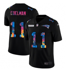 New England Patriots 11 Julian Edelman Men Nike Multi Color Black 2020 NFL Crucial Catch Vapor Untouchable Limited Jersey New England Patriots 11 Julian Edelman Men Nike Multi Color Black 2020 NFL Crucial Catch Vapor Untouchable Limited Jersey