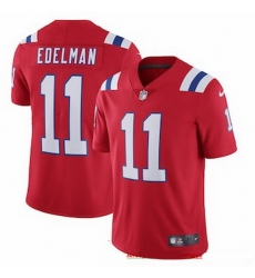 New England Patriots 11 Julian Edelman Men Nike Red Alternate 2020 Vapor Limited Jersey New England Patriots 11 Julian Edelman Men Nike Red Alternate 2020 Vapor Limited Jersey