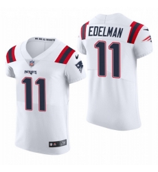 New England Patriots 11 Julian Edelman Nike Men White Team Color Men Stitched NFL 2020 Vapor Untouchable Elite Jersey New England Patriots 11 Julian Edelman Nike Men White Team Color Men Stitched NFL 2020 Vapor Untouchable Elite Jersey