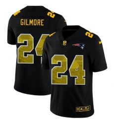 New England Patriots 24 Stephon Gilmore Men Black Nike Golden Sequin Vapor Limited NFL Jersey New England Patriots 24 Stephon Gilmore Men Black Nike Golden Sequin Vapor Limited NFL Jersey