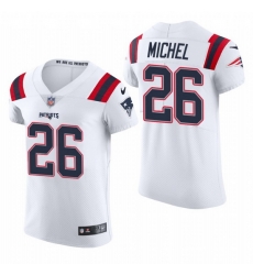 New England Patriots 26 Sony Michel Nike Men White Team Color Men Stitched NFL 2020 Vapor Untouchable Elite Jersey New England Patriots 26 Sony Michel Nike Men White Team Color Men Stitched NFL 2020 Vapor Untouchable Elite Jersey