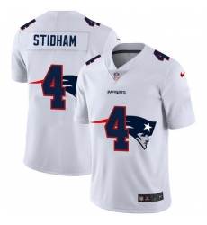 New England Patriots 4 Jarrett Stidham White Men Nike Team Logo Dual Overlap Limited NFL Jersey New England Patriots 4 Jarrett Stidham White Men Nike Team Logo Dual Overlap Limited NFL Jersey
