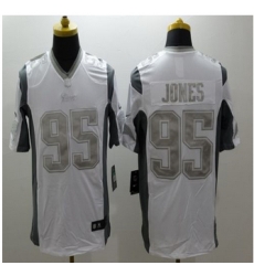 New New England Patriots #95 Chandler Jones White Mens Stitched NFL Limited Platinum Jersey New New England Patriots #95 Chandler Jones White Mens Stitched NFL Limited Platinum Jersey