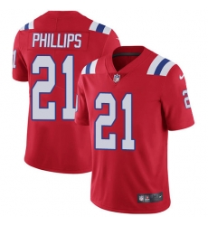 Nike New England Patriots 21 Adrian Phillips Red Alternate Men Stitched NFL Vapor Untouchable Limited Jersey Nike New England Patriots 21 Adrian Phillips Red Alternate Men Stitched NFL Vapor Untouchable Limited Jersey