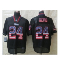 Nike New England Patriots 24 Darrelle Revis Black Elite USA Flag Fashion NFL Jersey Nike New England Patriots 24 Darrelle Revis Black Elite USA Flag Fashion NFL Jersey