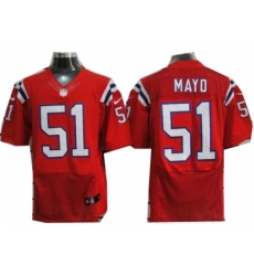 Nike New England Patriots 51 Jerod Mayo Red Elite NFL Jersey Nike New England Patriots 51 Jerod Mayo Red Elite NFL Jersey