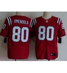 Nike New England Patriots 80 Danny Amendola Red Elite NFL Jersey Nike New England Patriots 80 Danny Amendola Red Elite NFL Jersey