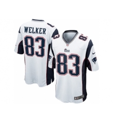 Nike New England Patriots 83 Wes Welker White Game NFL Jersey Nike New England Patriots 83 Wes Welker White Game NFL Jersey