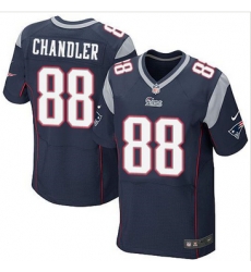 Nike New England Patriots #88 Scott Chandler Navy Blue Team Color Mens Stitched NFL Elite Jersey Nike New England Patriots #88 Scott Chandler Navy Blue Team Color Mens Stitched NFL Elite Jersey
