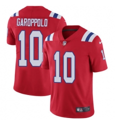 Nike Patriots #10 Jimmy Garoppolo Red Alternate Mens Stitched NFL Vapor Untouchable Limited Jersey Nike Patriots #10 Jimmy Garoppolo Red Alternate Mens Stitched NFL Vapor Untouchable Limited Jersey