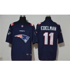Nike Patriots 11 Julian Edelman Navy Team Big Logo Vapor Untouchable Limited Jersey Nike Patriots 11 Julian Edelman Navy Team Big Logo Vapor Untouchable Limited Jersey
