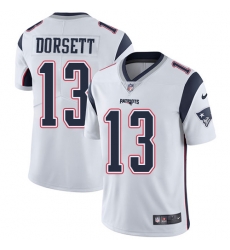 Nike Patriots #13 Phillip Dorsett White Mens Stitched NFL Vapor Untouchable Limited Jersey Nike Patriots #13 Phillip Dorsett White Mens Stitched NFL Vapor Untouchable Limited Jersey