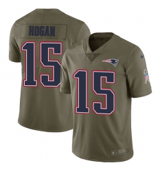 Nike Patriots #15 Chris Hogan Olive Mens Stitched NFL Limited 2017 Salute To Service Jersey Nike Patriots #15 Chris Hogan Olive Mens Stitched NFL Limited 2017 Salute To Service Jersey