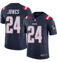 Nike Patriots #24 Cyrus Jones Navy Blue Mens Stitched NFL Limited Rush Jersey Nike Patriots #24 Cyrus Jones Navy Blue Mens Stitched NFL Limited Rush Jersey