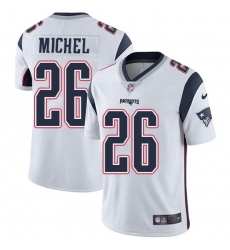 Nike Patriots #26 Sony Michel White Mens Stitched NFL Vapor Untouchable Limited Jersey Nike Patriots #26 Sony Michel White Mens Stitched NFL Vapor Untouchable Limited Jersey