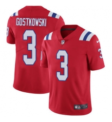 Nike Patriots #3 Stephen Gostkowski Red Alternate Mens Stitched NFL Vapor Untouchable Limited Jersey Nike Patriots #3 Stephen Gostkowski Red Alternate Mens Stitched NFL Vapor Untouchable Limited Jersey