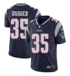 Nike Patriots 35 Kyle Dugger Navy Blue Team Color Men Stitched NFL Vapor Untouchable Limited Jersey Nike Patriots 35 Kyle Dugger Navy Blue Team Color Men Stitched NFL Vapor Untouchable Limited Jersey