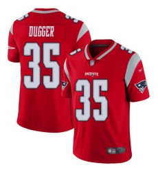 Nike Patriots 35 Kyle Dugger Red Men Stitched NFL Limited Inverted Legend Jersey Nike Patriots 35 Kyle Dugger Red Men Stitched NFL Limited Inverted Legend Jersey