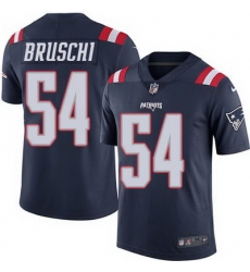 Nike Patriots #54 Tedy Bruschi Navy Blue Mens Stitched NFL Limited Rush Jersey Nike Patriots #54 Tedy Bruschi Navy Blue Mens Stitched NFL Limited Rush Jersey