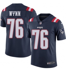 Nike Patriots #76 Isaiah Wynn Navy Blue Mens Stitched NFL Limited Rush Jersey Nike Patriots #76 Isaiah Wynn Navy Blue Mens Stitched NFL Limited Rush Jersey