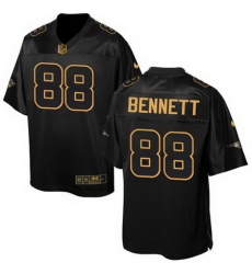Nike Patriots #88 Martellus Bennett Black Men Stitched NFL Elite Pro Line Gold Collection Jersey Nike Patriots #88 Martellus Bennett Black Men Stitched NFL Elite Pro Line Gold Collection Jersey