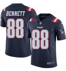 Nike Patriots #88 Martellus Bennett Navy Blue Mens Stitched NFL Limited Rush Jersey Nike Patriots #88 Martellus Bennett Navy Blue Mens Stitched NFL Limited Rush Jersey