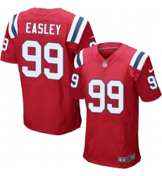 Nike Patriots #99 Dominique Easley Red Alternate Mens Stitched NFL Elite Jersey Nike Patriots #99 Dominique Easley Red Alternate Mens Stitched NFL Elite Jersey